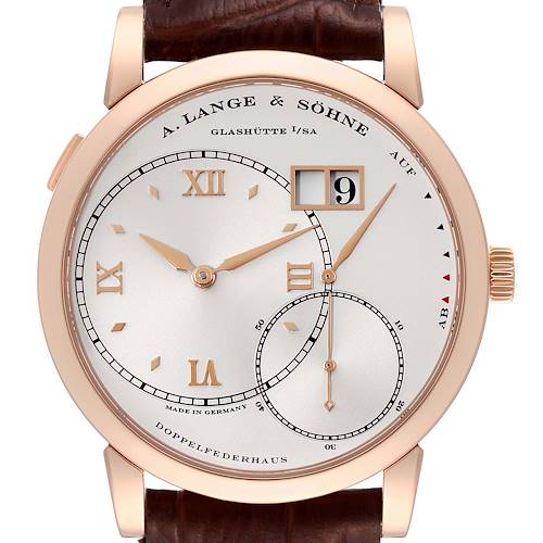 Photo of A. Lange and Sohne Grand Lange 1 Rose Gold Mens Watch 115.032