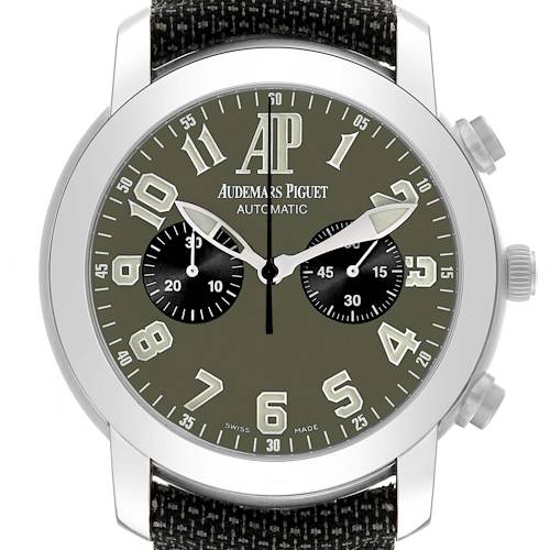 Photo of Audemars Piguet Jules Titanium Platinum 6th Day Schwarzenegger Limited 50 Mens Watch 25949IP