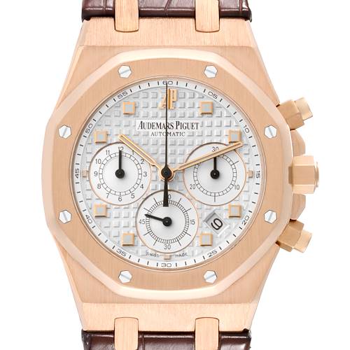 Photo of Audemars Piguet Royal Oak 18K Rose Gold Mens Watch 26022OR.OO.D088CR.01