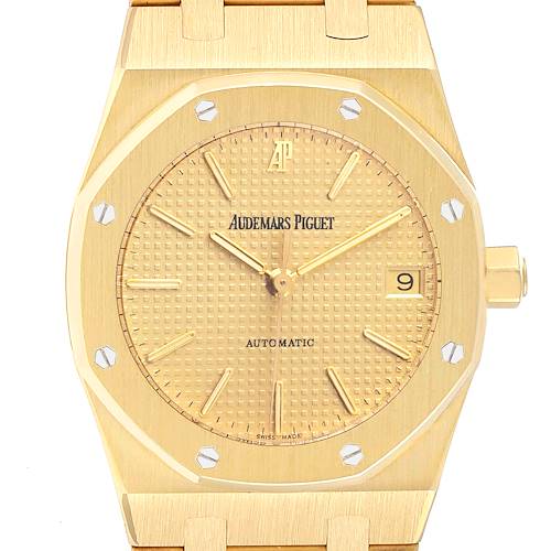 Photo of Audemars Piguet Royal Oak  Yellow Gold Mens Watch 14790BA