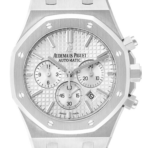 Photo of Audemars Piguet Royal Oak 41mm Chronograph Steel Mens Watch 26320ST Box Papers