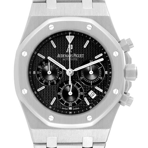 Photo of Audemars Piguet Royal Oak Chronograph Steel Mens Watch 25860ST Box Papers