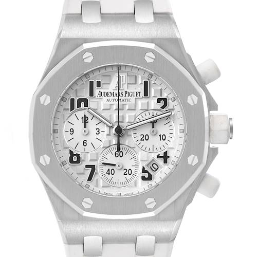 Photo of Audemars Piguet Royal Oak Offshore Chronograph Steel Mens Watch 26283ST Box Papers