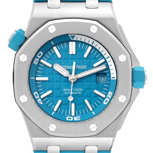 Photo of Audemars Piguet Royal Oak Offshore Diver Steel Mens Watch 15710ST Card