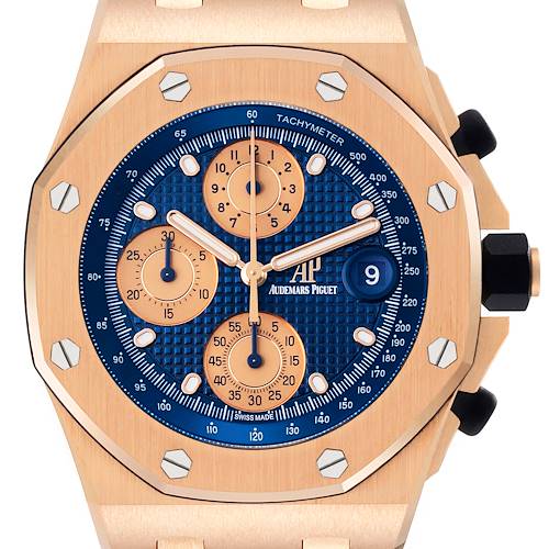 Photo of Audemars Piguet Royal Oak Offshore Rose Gold Mens Watch 26238OR Unworn