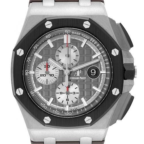 Photo of Audemars Piguet Royal Oak Offshore Titanium Ceramic Mens Watch 26400IO Card