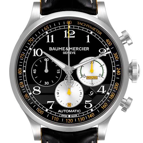 Photo of Baume Mercier Capeland Shelby Cobra 44mm Limited Steel Mens Watch 65798