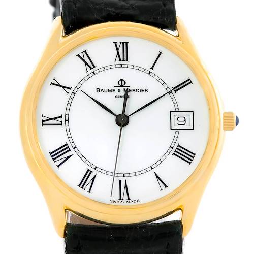 Photo of Baume Mercier Classima 14K Yellow Gold Mens Watch 95248