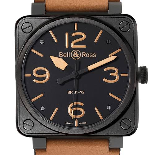 Photo of Bell & Ross Heritage Brown PVD Steel Mens Watch BR01-92