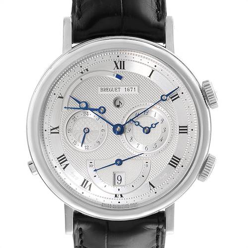 Photo of Breguet Classique Alarm Le Reveil du Tsar 18K White Gold Watch 5707