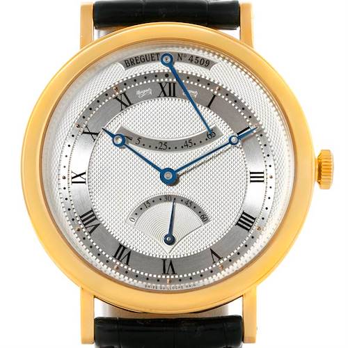 Photo of Breguet Classique Retrograde Seconds 18K Yellow Gold Mens Watch 5207ba/12/9v6