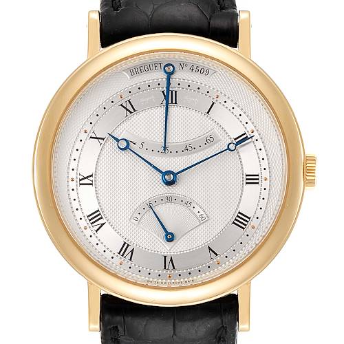 Photo of Breguet Classique Yellow Gold Retrograde Seconds Mens Watch 5207