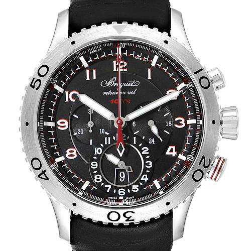 Photo of Breguet Transatlantique Type XXII Flyback Steel Mens Watch 3880ST