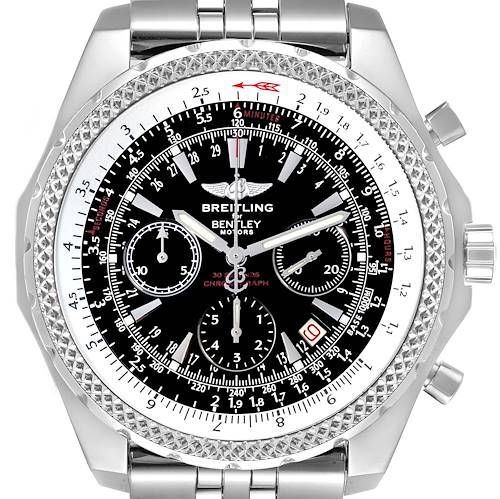 Photo of Breitling Bentley Motors Special Edition Steel Mens Watch A25362