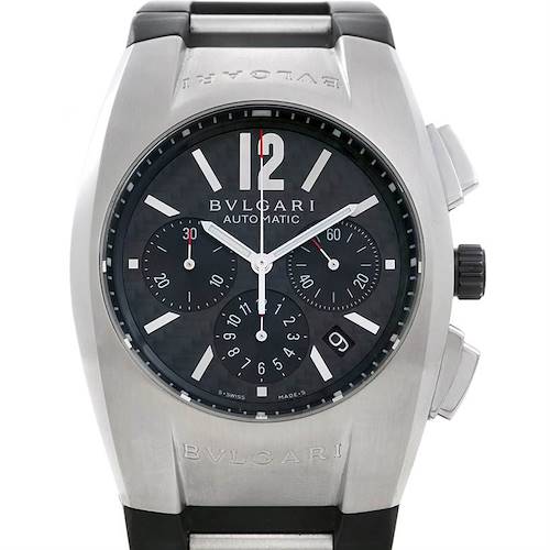 Photo of Bvlgari Ergon Mens Automatic Stainless Steel Chronograph Watch EG 40 SCH