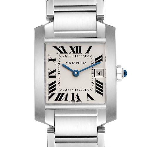 Photo of Cartier Tank Francaise Midsize Steel Ladies Watch W51011Q3