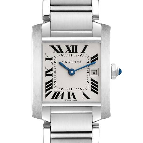 Photo of Cartier Tank Francaise Midsize Steel Ladies Watch W51011Q3