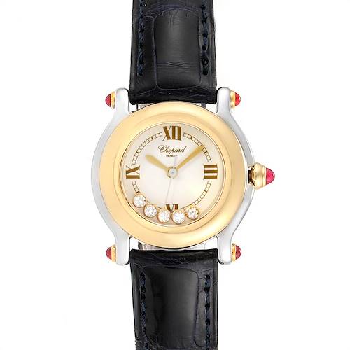 Photo of Chopard Happy Sport 5 Floating Diamond Yellow Gold Steel Watch 8246