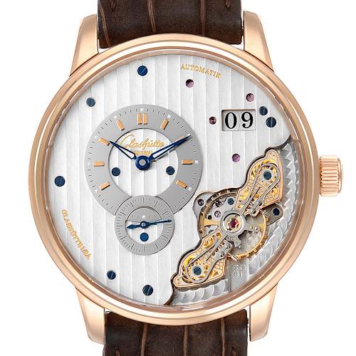 Photo of Glashutte Original PanoMaticInverse Rose Gold Mens Watch 1-91-02-01-05-30