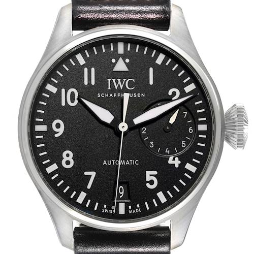 Photo of IWC Big Pilots 46mm Black Dial Automatic Steel Mens Watch IW500912