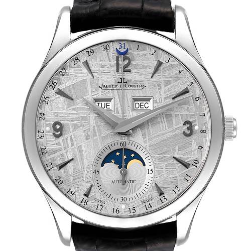 Photo of Jaeger LeCoultre Master Calendar Meteorite Dial Steel Mens Watch 176.8.12.S Q1558421