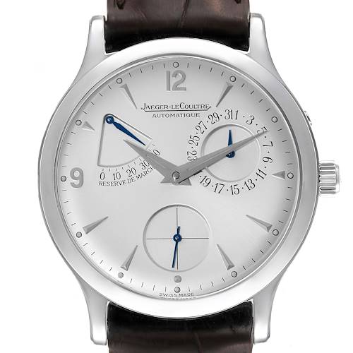 Photo of Jaeger Lecoultre Reserve De Marche Steel Silver Dial Mens Watch 140.8.93