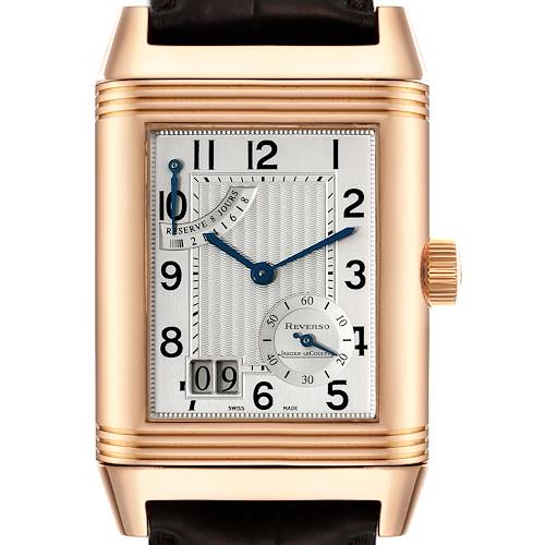 Photo of Jaeger LeCoultre Reverso Grande Date Rose Gold Mens Watch 240.2.15 Q3002401