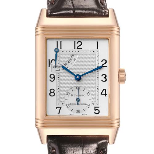 Photo of Jaeger LeCoultre Reverso Rose Gold Mens Watch 270.2.13 Q2702420