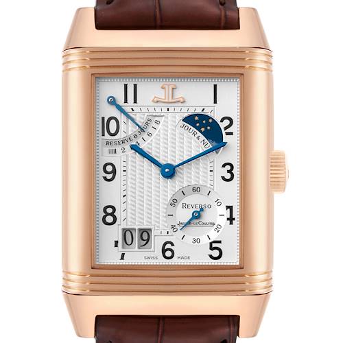 Photo of Jaeger LeCoultre Reverso Septantieme Limited Edition Rose Gold Mens Watch 240.2.19 Q3002420