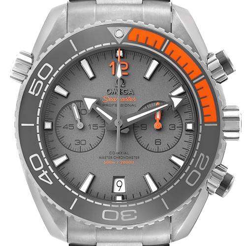 Photo of Omega Planet Ocean Co-Axial Titanium Mens Watch 215.90.46.51.99.001 Box Card