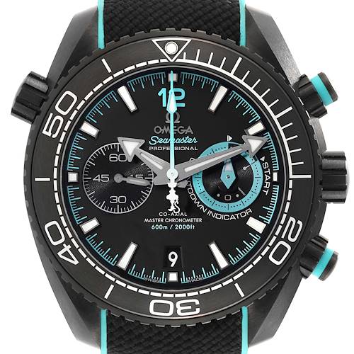 Photo of Omega Planet Ocean Deep Black Ceramic Mens Watch 215.92.46.51.01.003 Unworn