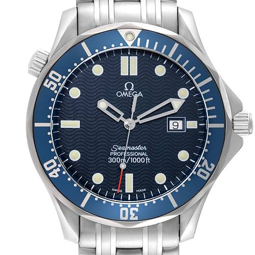 Photo of Omega Seamaster 300M Diver Blue Dial Steel Mens Watch 2541.80.00