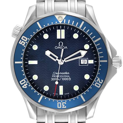 Photo of Omega Seamaster 300M Diver Blue Dial Steel Mens Watch 2541.80.00