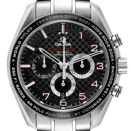 Photo of Omega Speedmaster Legend Steel Mens Watch 321.30.44.50.01.001 Box Card