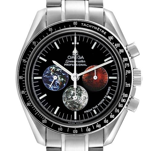 Photo of Omega Speedmaster Limited Edition Moon to Mars Steel Mens Watch 3577.50.00 Card