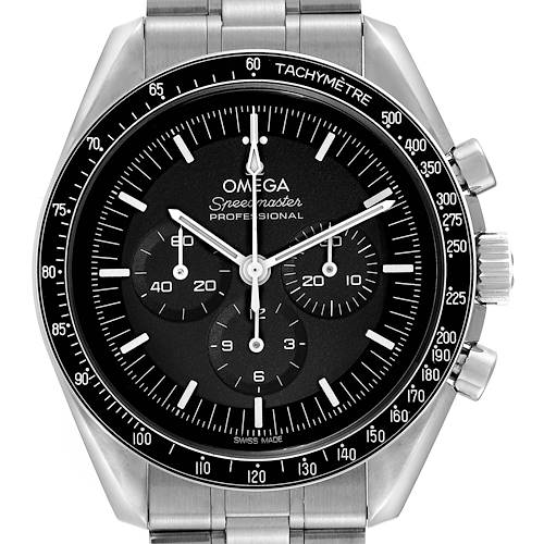 Photo of Omega Speedmaster Moonwatch Steel Mens Watch 310.30.42.50.01.001 Box Card