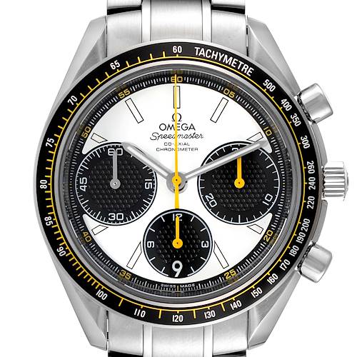 Photo of Omega Speedmaster Racing Co-Axial Steel Mens Watch 326.30.40.50.04.001 Box Card