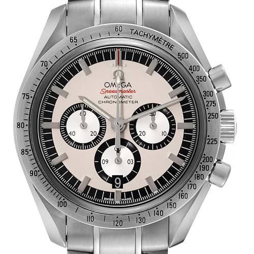 Photo of Omega Speedmaster Schumacher Legend Limited Edition Steel Mens Watch 3506.31.00 Card