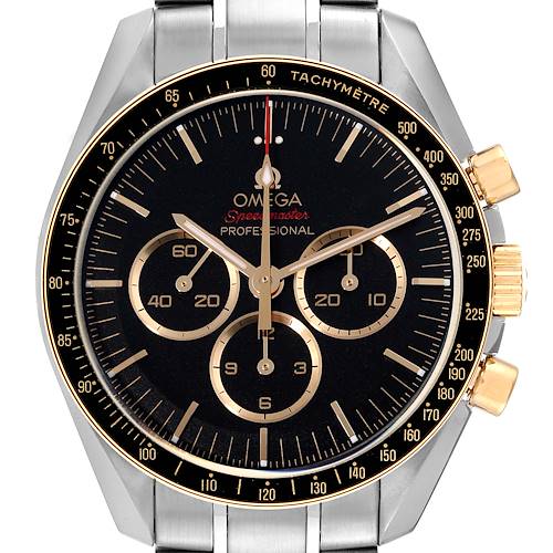 Photo of Omega Speedmaster Tokyo 2020 Limited Edition Steel Yellow Gold Mens Watch 522.20.42.30.01.001 Unworn