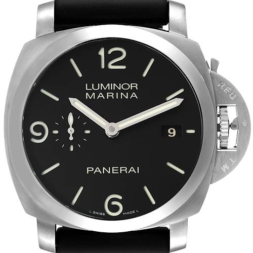 Photo of Panerai Luminor 1950 Marina Mens 44mm Watch PAM00312 Box Papers