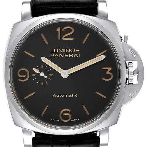 Photo of Panerai Luminor Due 3 Days 45mm Steel Mens Watch PAM00674