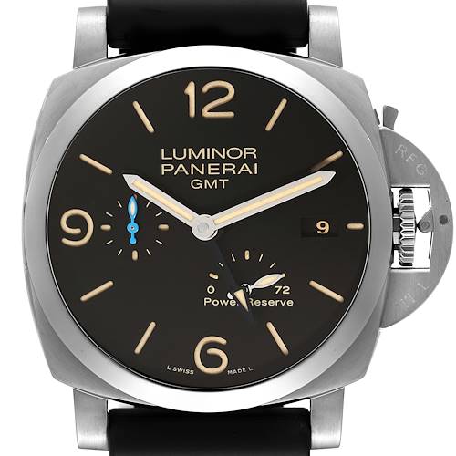 Photo of Panerai Luminor Marina 1950 3 Days GMT Mens Watch PAM01321 Box Papers