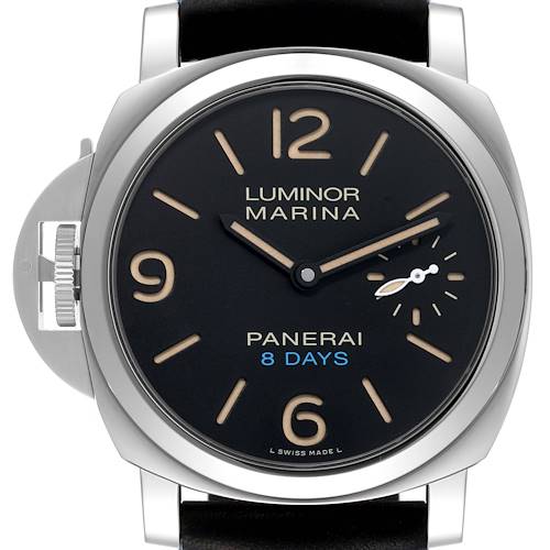 Photo of Panerai Luminor Marina 8 Days Left Handed Mens Watch PAM00796 Box Papers