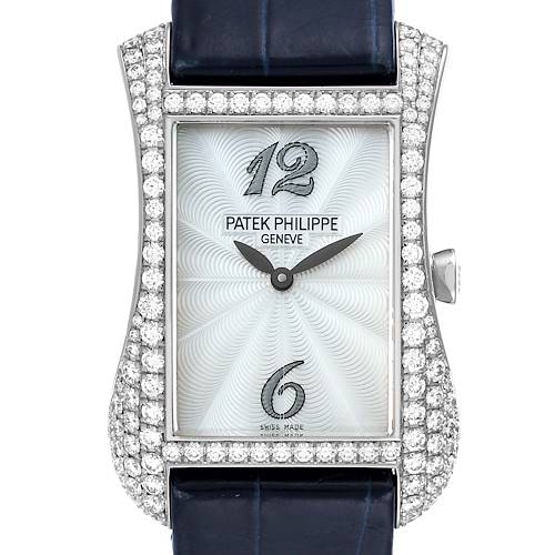 Photo of Patek Philippe Gondolo White Gold Mother of Pearl Diamond Ladies Watch 4972G