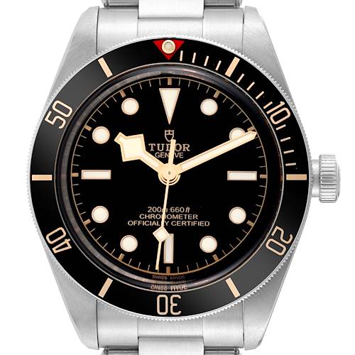 Photo of Tudor Black Bay Fifty Eight 39mm Black Dial Steel Mens Watch 79030 Box Card