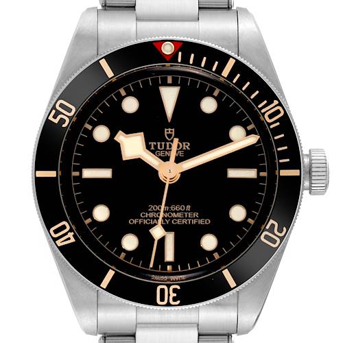 Photo of Tudor Black Bay Fifty Eight 39mm Black Dial Steel Mens Watch 79030 Box Card