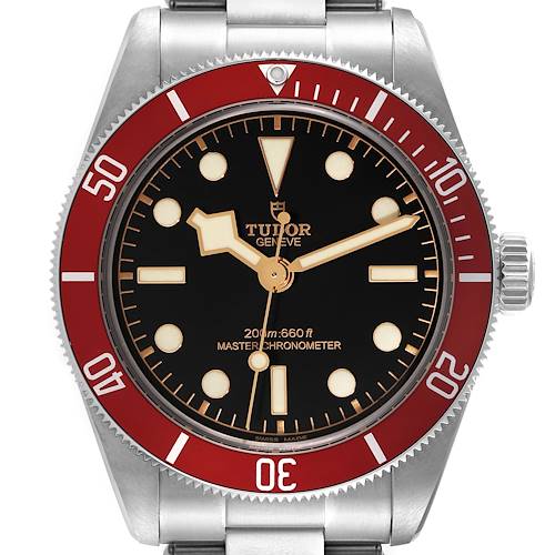 Photo of Tudor Heritage Black Bay Burgundy Bezel Steel Mens Watch 7941A1A0 Box Card