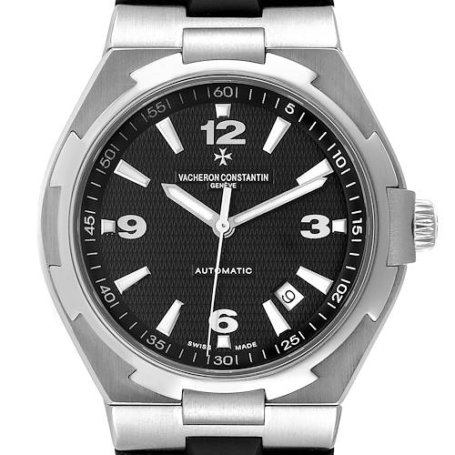 Photo of Vacheron Constantin Overseas Black Dial Steel Mens Watch 47040