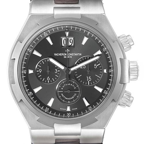 Photo of Vacheron Constantin Overseas Deep Stream Chronograph Steel Mens Watch 49150