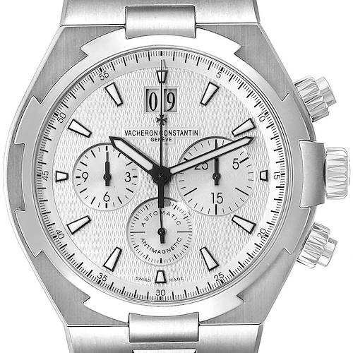 Photo of Vacheron Constantin Overseas Silver Dial Chronograph Mens Watch 49150